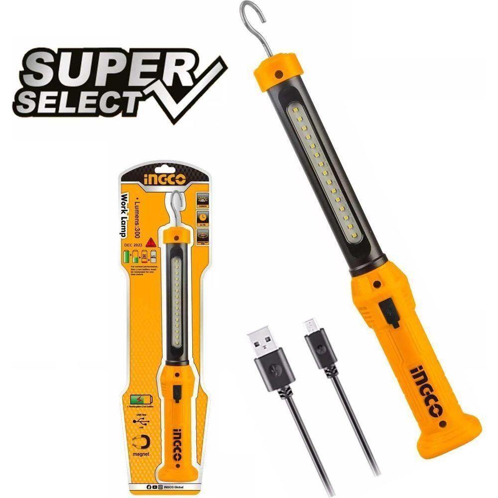 Ingco HWLI35261 Work Lamp Light (SS) 300 lumens - KHM Megatools Corp. Ingco HWLI35261 Work Lamp Light (SS) 300 lumens - KHM Megatools Corp.